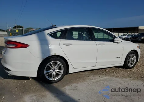 2018 Ford Fusion Se Hybrid from USA, damaged, VIN 3FA6P0LU7JR278700